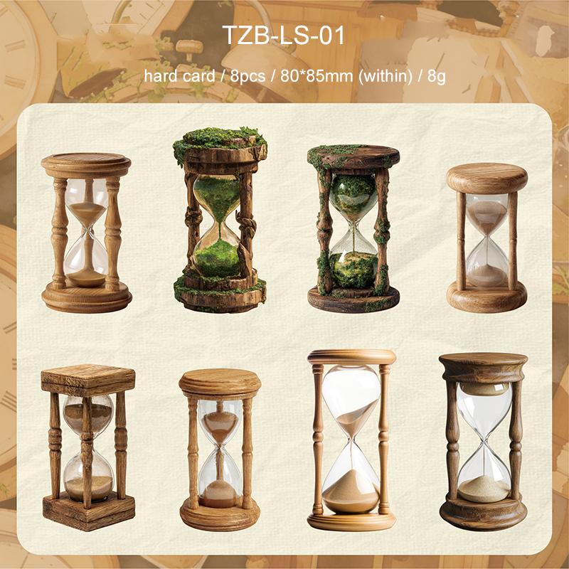 JIANWU Passing Time Series Vintage Baroque Relief Hourglass Landscape Material Collage Sticker Creative DIY Journal Stationery
JIANWU Passing Time Series Vintage Baroque Relief Hourglass Landscape Material Collage Sticker Creative DIY Journal Stationery
