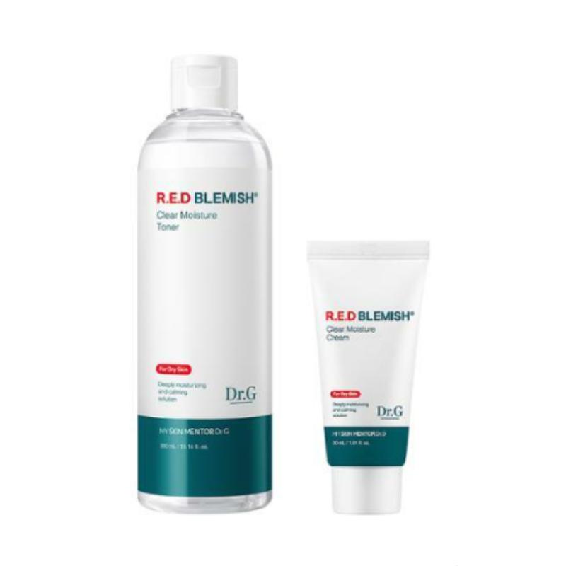 Набор тонеров Dr.G Red Blemish Clear Moisture Toner (300 мл Тонер + 30 мл Крем)
Набор тонеров Dr.G Red Blemish Clear Moisture Toner (300 мл Тонер + 30 мл Крем)