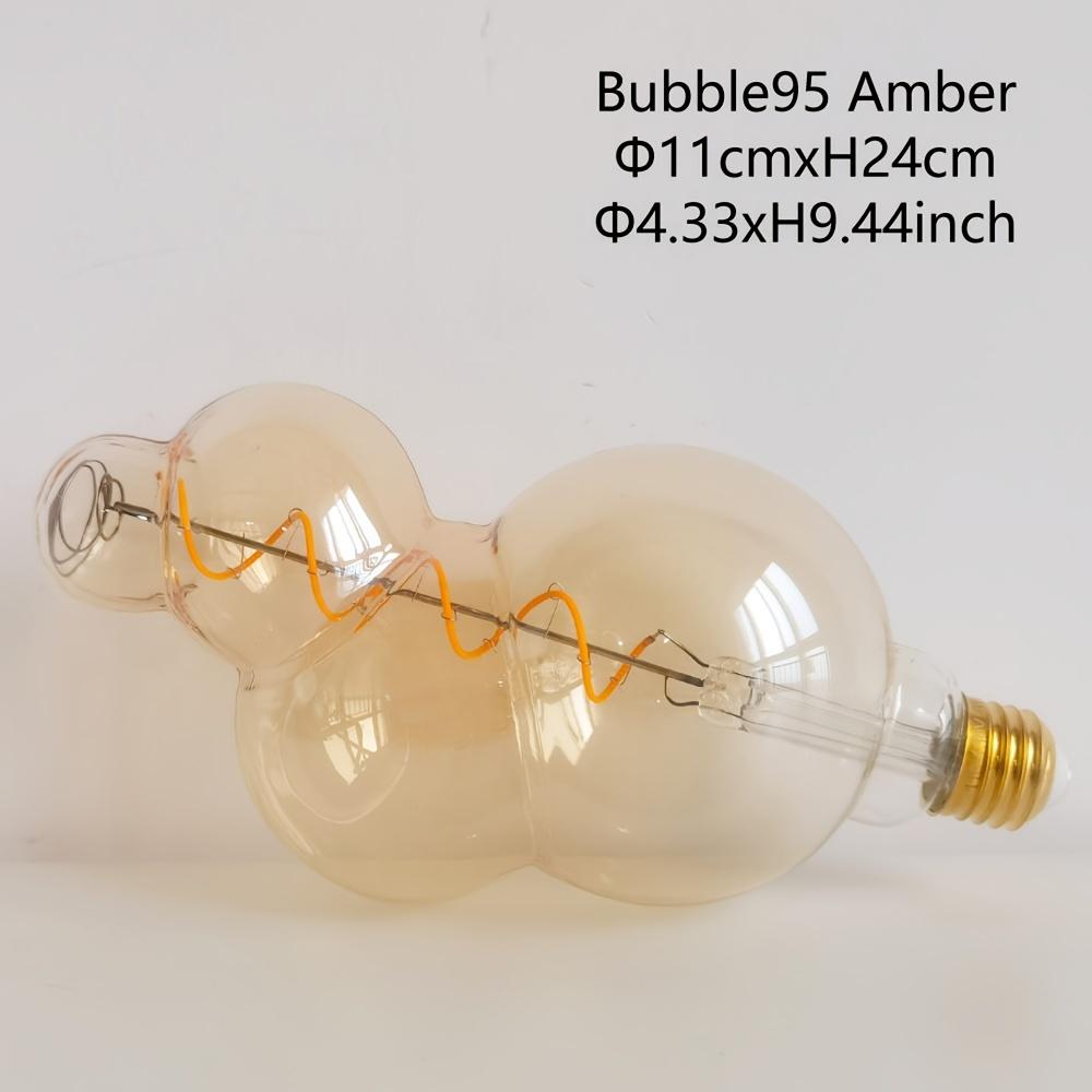 1 шт. Ретро світлодіодна гнучка лампа розжарювання, креативна світлодіодна лампа з диммером, 220 В 4 Вт E26, цоколь 2300 К, тепле світло, бурштинова скляна лампа Type 3
1 шт. Ретро світлодіодна гнучка лампа розжарювання, креативна світлодіодна лампа з диммером, 220 В 4 Вт E26, цоколь 2300 К, тепле світло, бурштинова скляна лампа Type 3