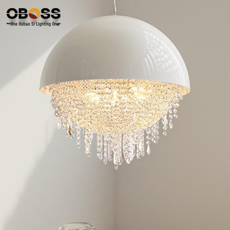Milan Designer Crystal Chandelier - Luxury Lighting for Bedroom, Study, Dining Room, Model Room, Exhibition Hall, and Living Room Black - Includes E14 Warm Light
Milan Designer Crystal Chandelier - Luxury Lighting for Bedroom, Study, Dining Room, Model Room, Exhibition Hall, and Living Room Black - Includes E14 Warm Light
