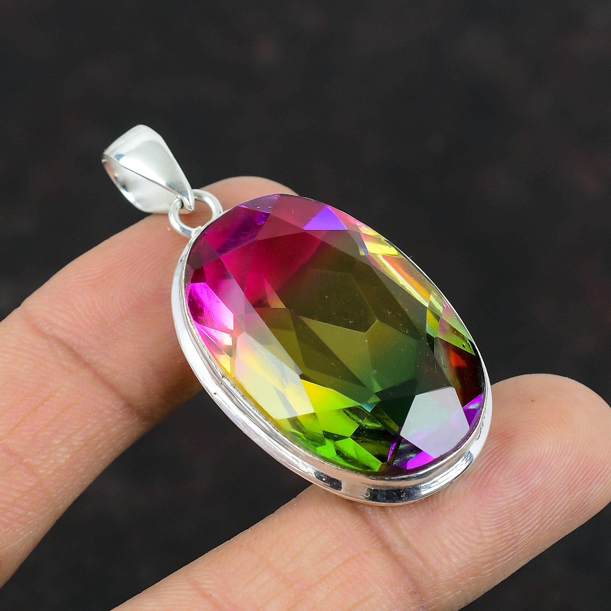 Ограненный мульти-турмалиновый кулон Ювелирные изделия ручной работы из драгоценных камней Подвеска из стерлингового серебра 925 пробы Достойный кулон Ювелирные изделия из мульти-турмалина Свадебные подарки
Ограненный мульти-турмалиновый кулон Ювелирные изделия ручной работы из драгоценных камней Подвеска из стерлингового серебра 925 пробы Достойный кулон Ювелирные изделия из мульти-турмалина Свадебные подарки