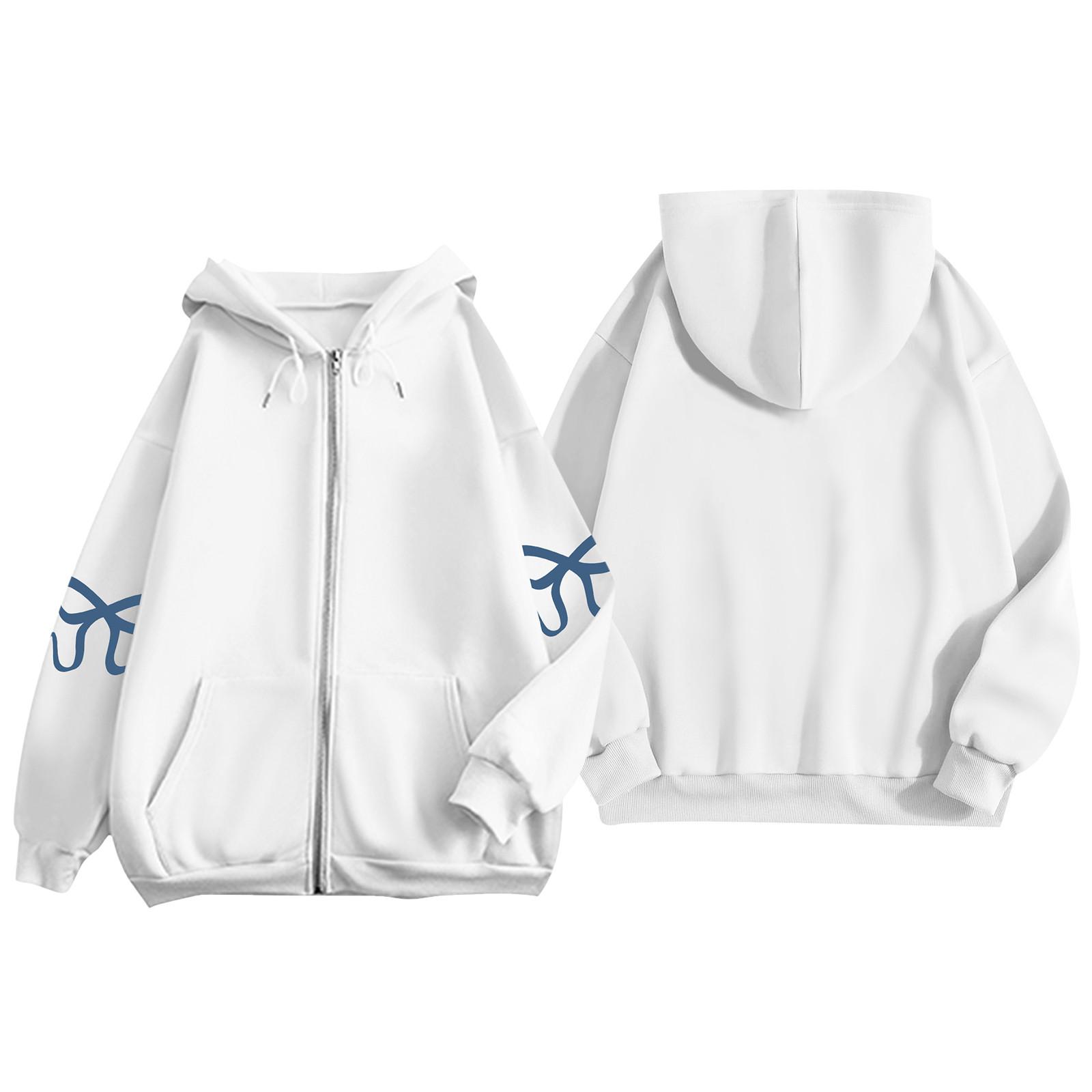 Женская куртка-кардиган с длинными рукавами и карманами, с принтом бантов, на молнии, с капюшоном, пальто XL белый
Женская куртка-кардиган с длинными рукавами и карманами, с принтом бантов, на молнии, с капюшоном, пальто XL белый