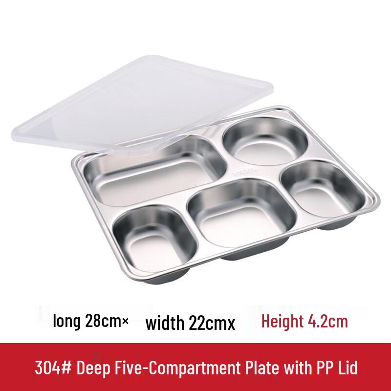 Ru Han 304 Stainless Steel Divided Lunch Box
Ru Han 304 Stainless Steel Divided Lunch Box