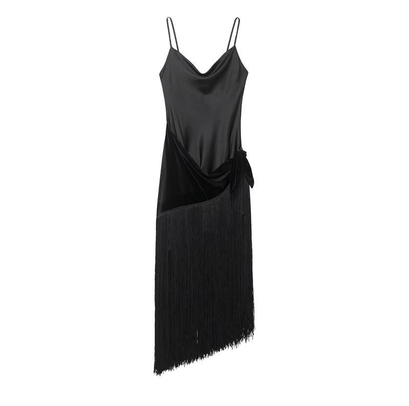 2025 Winter European & American Style Tassel Patchwork Long Dress Medium
2025 Winter European & American Style Tassel Patchwork Long Dress Medium