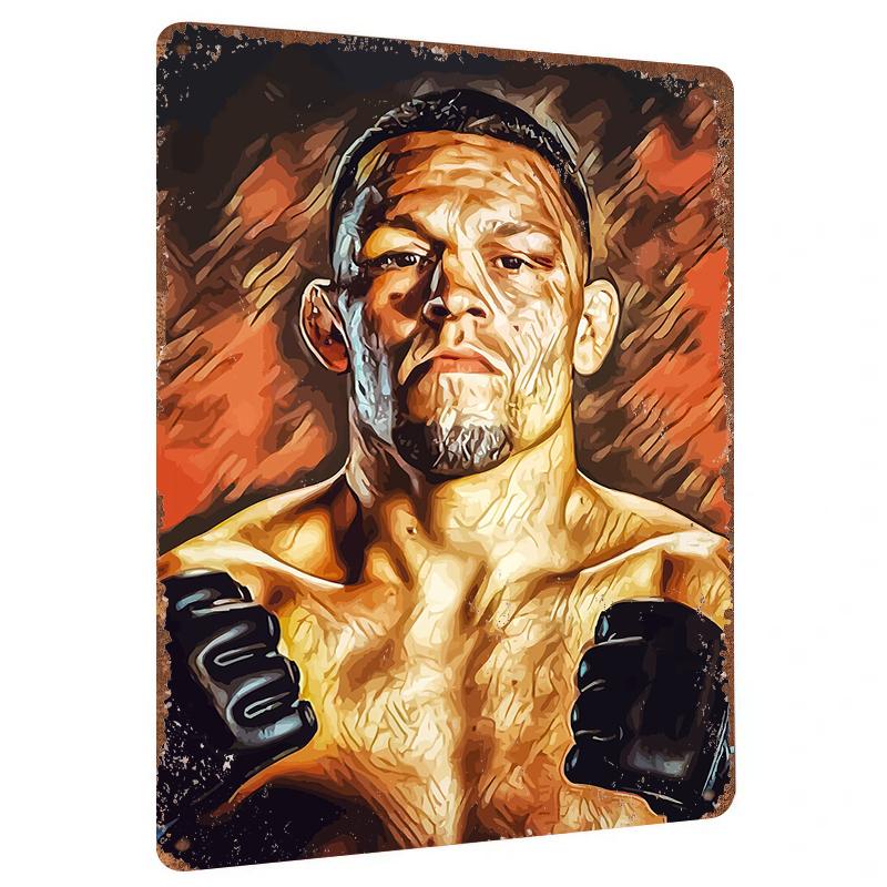 Custom MMA Fighter Metal Wall Art Modern Home Decor Living Room Bedroom Study Room Decorative Hanging 20x30cm(7.8x11.8inch)
Custom MMA Fighter Metal Wall Art Modern Home Decor Living Room Bedroom Study Room Decorative Hanging 20x30cm(7.8x11.8inch)
