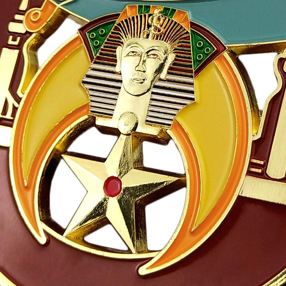 Shriner Masonic Car Emblem Mason Auto Decal
Shriner Masonic Car Emblem Mason Auto Decal