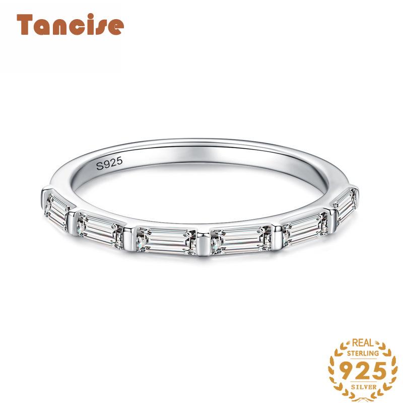 Tancise Classic стерлингового серебра 925 пробы кольцо с цирконом женские ювелирные изделия свадебное обещание вечерние подарок 5 серебряный
Tancise Classic стерлингового серебра 925 пробы кольцо с цирконом женские ювелирные изделия свадебное обещание вечерние подарок 5 серебряный