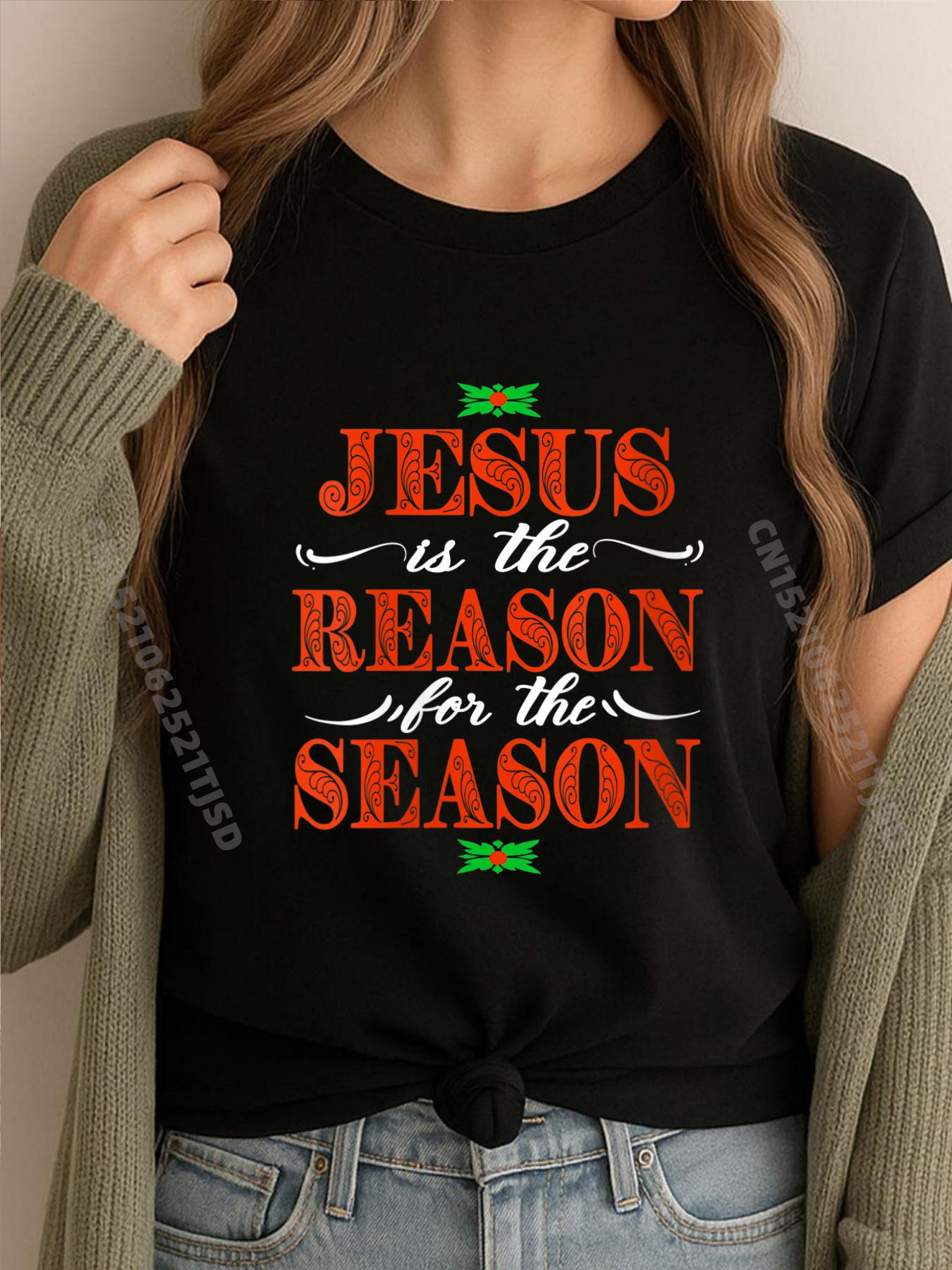 Womens Christian Christmas Holiday Jesus Is The Reason Camisetas Free Shipping Clothes S
Womens Christian Christmas Holiday Jesus Is The Reason Camisetas Free Shipping Clothes S