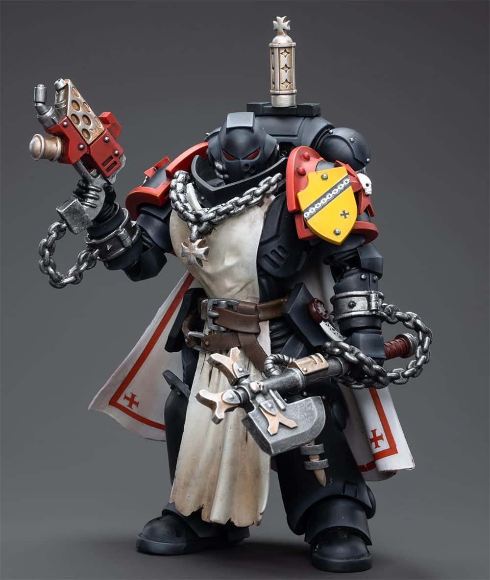 HiPlay JoyToy Soldier Movable Figure Black Templars Primaris Sword Brethren Granbertus 1/18 -
HiPlay JoyToy Soldier Movable Figure Black Templars Primaris Sword Brethren Granbertus 1/18 -