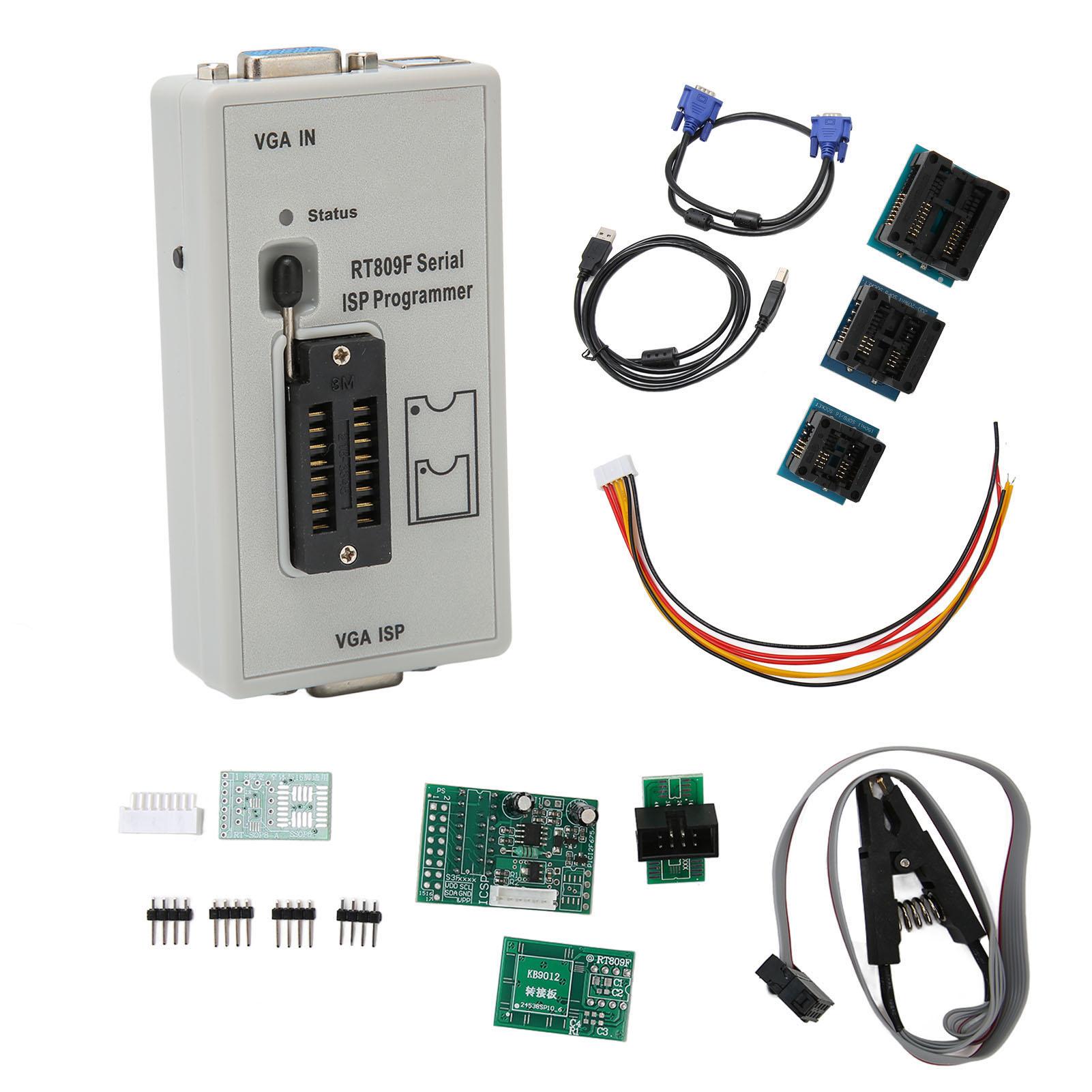 Програматор RT809F, MCU, читання, запис, захист від перевантаження по струму, онлайн-програмування, РК-дисплей, USB-програматор для
Програматор RT809F, MCU, читання, запис, захист від перевантаження по струму, онлайн-програмування, РК-дисплей, USB-програматор для