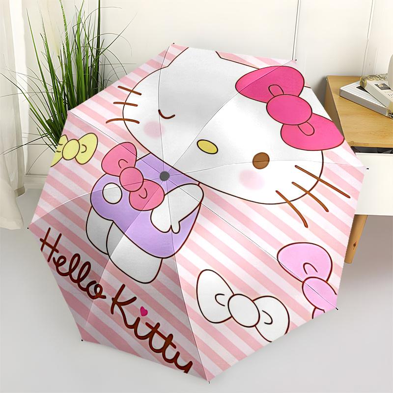 1pc Hello Kitty Automatic Opening/Closing Umbrella with Foldable Design, 8-Rib Iron Frame Outdoor Umbrella, Ideal Gift for Fans, Travelers, Daily Use,
1pc Hello Kitty Automatic Opening/Closing Umbrella with Foldable Design, 8-Rib Iron Frame Outdoor Umbrella, Ideal Gift for Fans, Travelers, Daily Use,