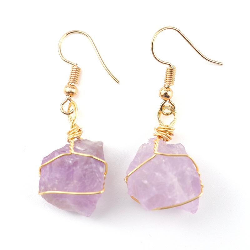 Handmade Gold Winding Natural Stone Rough Stone Crystal Agate Earrings, Earrings, Women S Earrings, Earrings E24.
Handmade Gold Winding Natural Stone Rough Stone Crystal Agate Earrings, Earrings, Women S Earrings, Earrings E24.