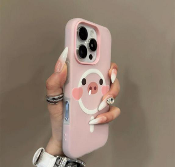 Magnetic Snot Pig Case for iPhone 17 Pro Max to 13 - Cute Jelly Cartoon Style 16
Magnetic Snot Pig Case for iPhone 17 Pro Max to 13 - Cute Jelly Cartoon Style 16