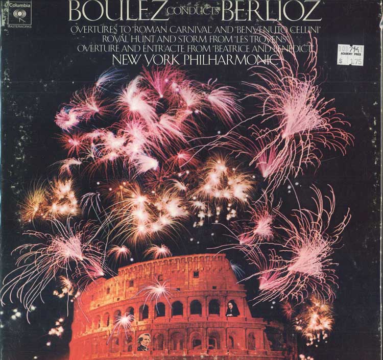 LP Record PIERRE BOULEZ BERLIOZ NEW YORK PH Overtures To Roman Carnival And Ben M31799 COLUMBIA MASTE 1973 US Classical Used
LP Record PIERRE BOULEZ BERLIOZ NEW YORK PH Overtures To Roman Carnival And Ben M31799 COLUMBIA MASTE 1973 US Classical Used