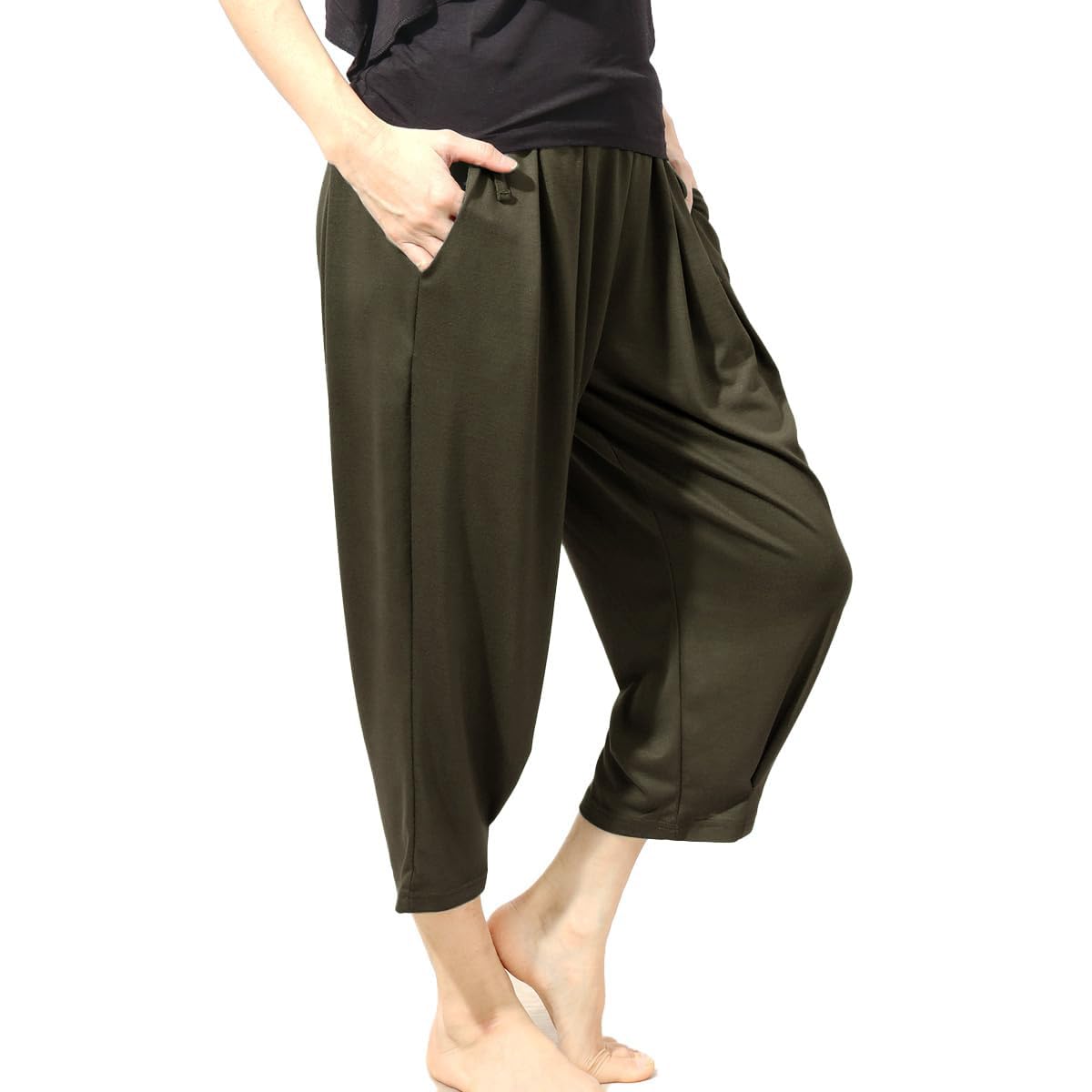 Pane(t) One Yoga Pants Tencel Drape Pants for Women, Khaki Gray, One Size (M–L)
Pane(t) One Yoga Pants Tencel Drape Pants for Women, Khaki Gray, One Size (M–L)
