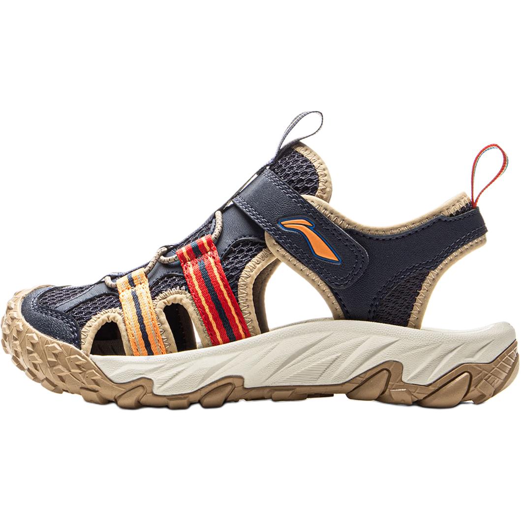 Li Ning Детские спортивные повседневные сандалии из синтетической кожи, удобные, модные, нескользящие, износостойкие, с низким верхом, детские сандалии, синие, YKKV006-5 25
Li Ning Детские спортивные повседневные сандалии из синтетической кожи, удобные, модные, нескользящие, износостойкие, с низким верхом, детские сандалии, синие, YKKV006-5 25