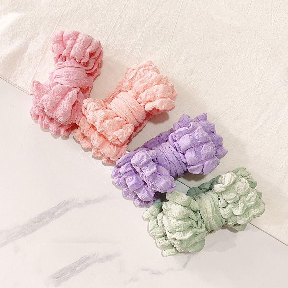 Headgear Hair Accessory Double Layer Bows Kids Turban Knitted Hair Band Headdress Baby Headband
Headgear Hair Accessory Double Layer Bows Kids Turban Knitted Hair Band Headdress Baby Headband