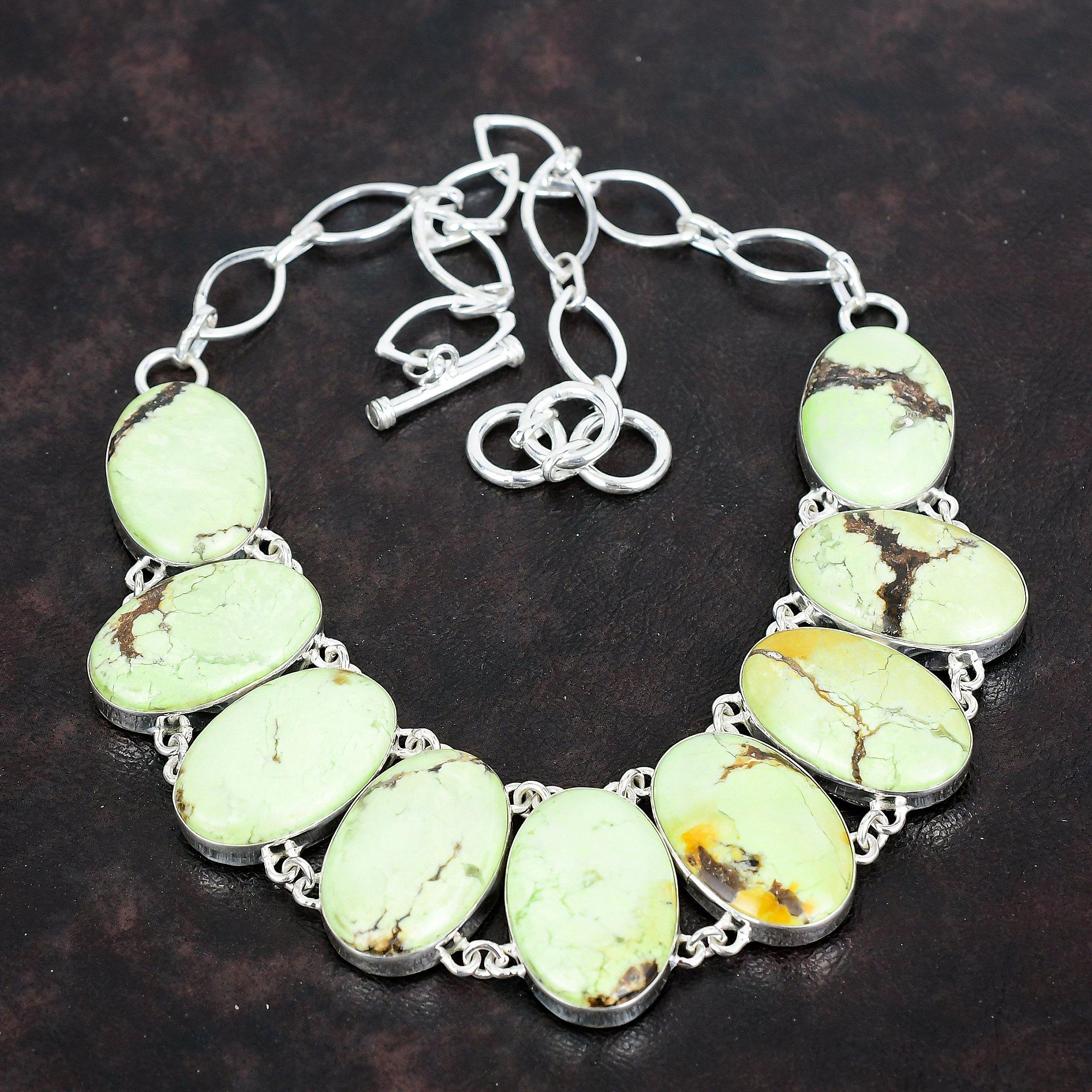 Lemon chrysoprase necklace wonderful gemstone necklace 925 sterling silver necklace adjustable chain necklace handmade jewelry gifts for her Adjustable 
Lemon chrysoprase necklace wonderful gemstone necklace 925 sterling silver necklace adjustable chain necklace handmade jewelry gifts for her Adjustable