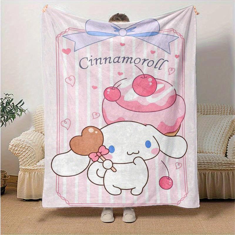 1pc, Sanrio Cinnamoroll Home Decor Flannel Blanket: Perfect Gift for Bedroom, Living Room, Travel, Camping, Car, Beach, Office Naps, Ideal Sofa Throw, 130x150cm
1pc, Sanrio Cinnamoroll Home Decor Flannel Blanket: Perfect Gift for Bedroom, Living Room, Travel, Camping, Car, Beach, Office Naps, Ideal Sofa Throw, 130x150cm