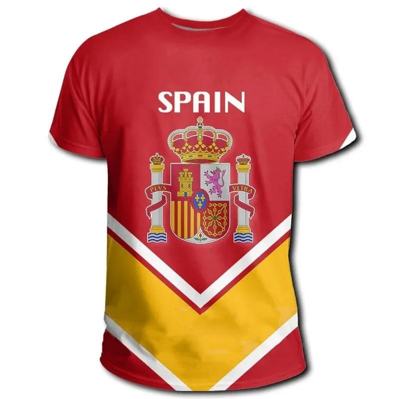 Spain National Printed Men s T-Shirt O-Neck Short Sleeve Fashion Sports Clothing Loose Shirt For Men Spanish Football Fans Gifts 6XL
Spain National Printed Men s T-Shirt O-Neck Short Sleeve Fashion Sports Clothing Loose Shirt For Men Spanish Football Fans Gifts 6XL