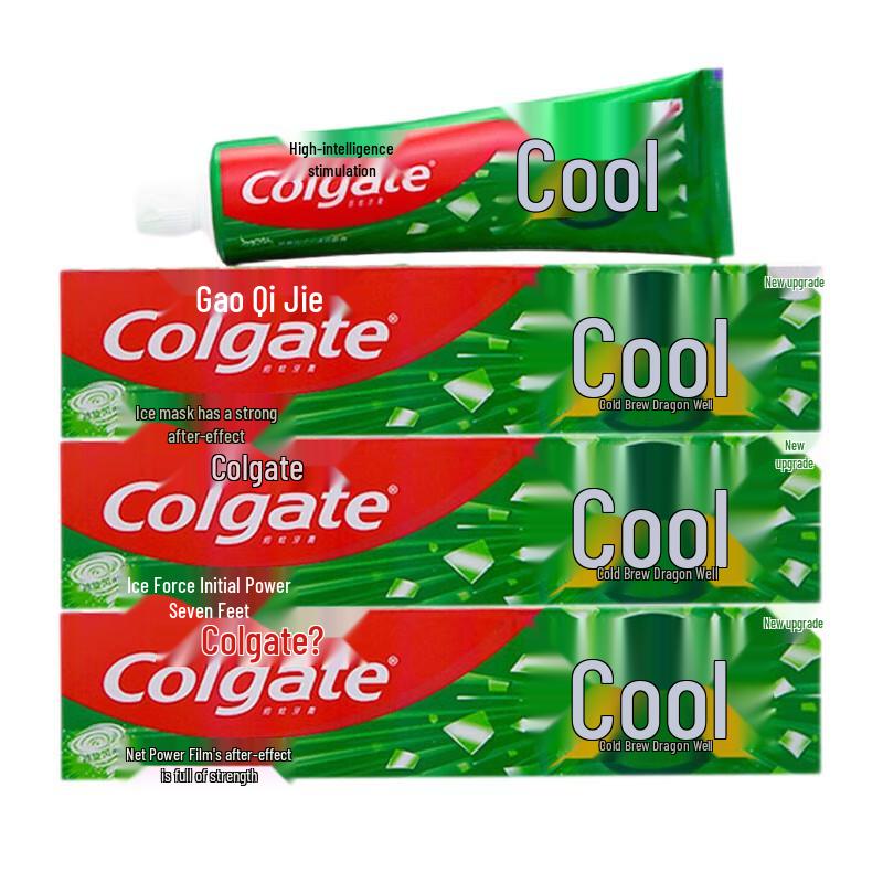 Colgate Ice Cool Longjing Green Tea Toothpaste
Colgate Ice Cool Longjing Green Tea Toothpaste