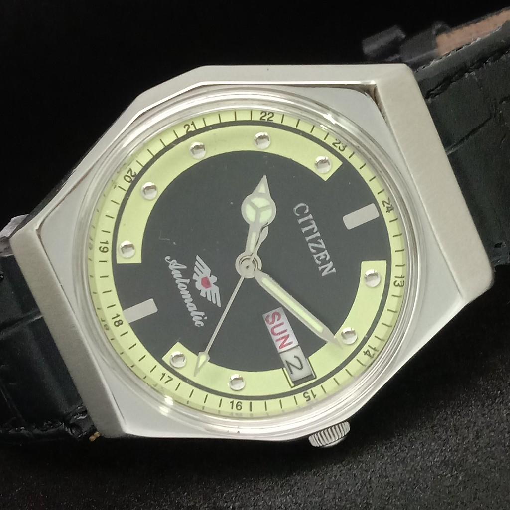 Б/У винтажные мужские часы Citizen Automatic 8200 из Японии D/D черного цвета 528b-a277611-9 SKU528b-a277611
Б/У винтажные мужские часы Citizen Automatic 8200 из Японии D/D черного цвета 528b-a277611-9 SKU528b-a277611