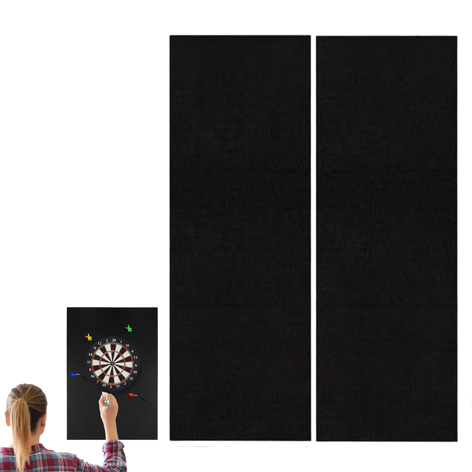 Shandini Dart Wall Protection Mat, Large Felt Wall Guard for Dartboard, Anti-Shatter, Soundproofing
Shandini Dart Wall Protection Mat, Large Felt Wall Guard for Dartboard, Anti-Shatter, Soundproofing