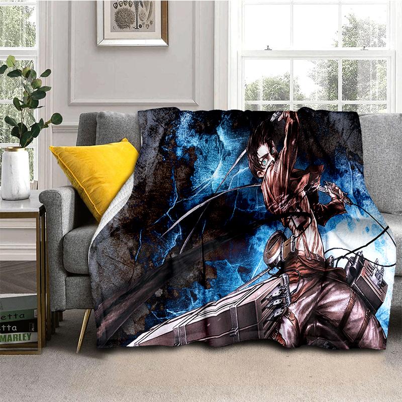 29 Style New Attack on Titan Eren Anime Cartoon Soft Flannel Blankets,Throw Blanket Comfortable for Beds Sofa Home Bedroom Gift 75x90cm
29 Style New Attack on Titan Eren Anime Cartoon Soft Flannel Blankets,Throw Blanket Comfortable for Beds Sofa Home Bedroom Gift 75x90cm