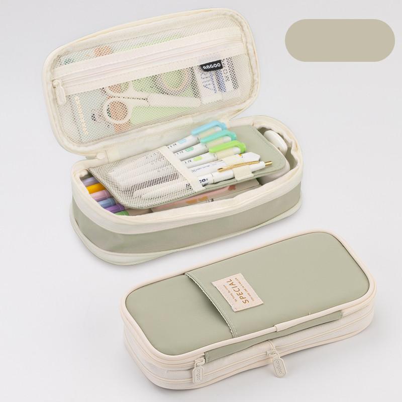 Large Capacity Pencil Case Stationery School Supplies Pencil Cases Pouch Office Desk Storage Bag Students Kids Pen Case Bags Box зелений
Large Capacity Pencil Case Stationery School Supplies Pencil Cases Pouch Office Desk Storage Bag Students Kids Pen Case Bags Box зелений