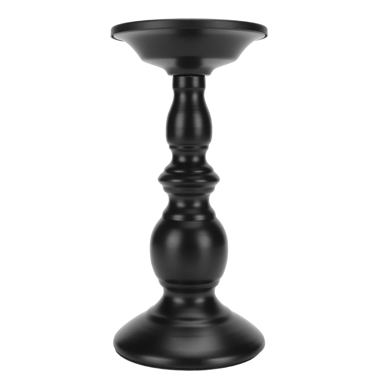 Black Metal Pillar Candle Holders Polished Rust Protection Candle Holder with Slip Resistant Bottom for Home Decoration
Black Metal Pillar Candle Holders Polished Rust Protection Candle Holder with Slip Resistant Bottom for Home Decoration