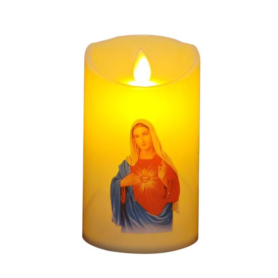 Светодиодные рождественские свечи, беспламенные мерцающие молитвенные лампадки, светильники с дизайном религиозных фигур для домашнего алтаря, церковного декора B
Светодиодные рождественские свечи, беспламенные мерцающие молитвенные лампадки, светильники с дизайном религиозных фигур для домашнего алтаря, церковного декора B