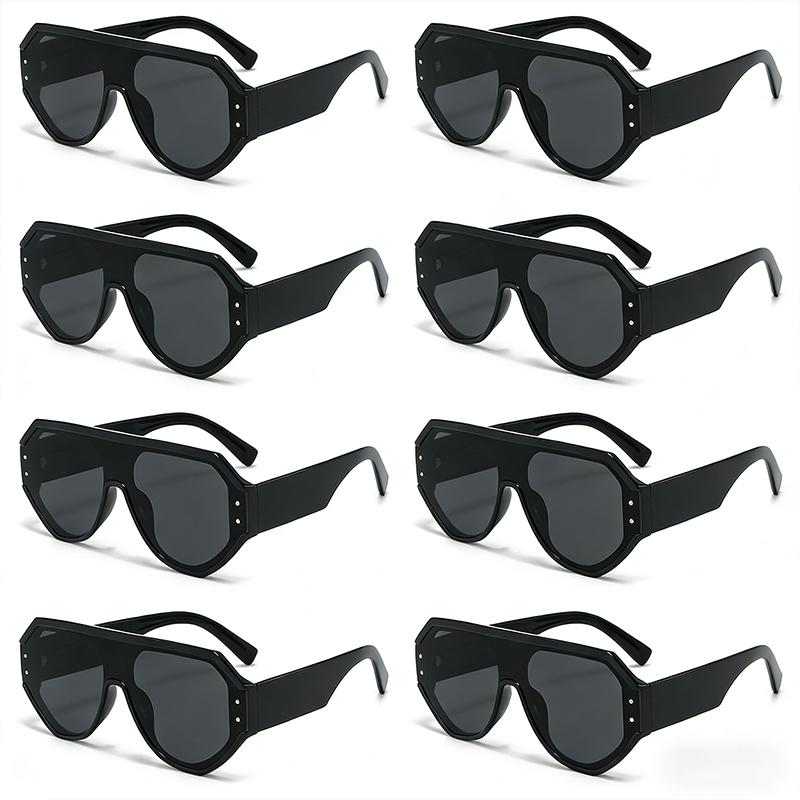 8 Pairs Per Set Oversized Sunglasses For Men Women Fashion Rectangle Accessory Sun Glasses Trendy Outdoor Wholesale Eyeglasses As picture
8 Pairs Per Set Oversized Sunglasses For Men Women Fashion Rectangle Accessory Sun Glasses Trendy Outdoor Wholesale Eyeglasses As picture