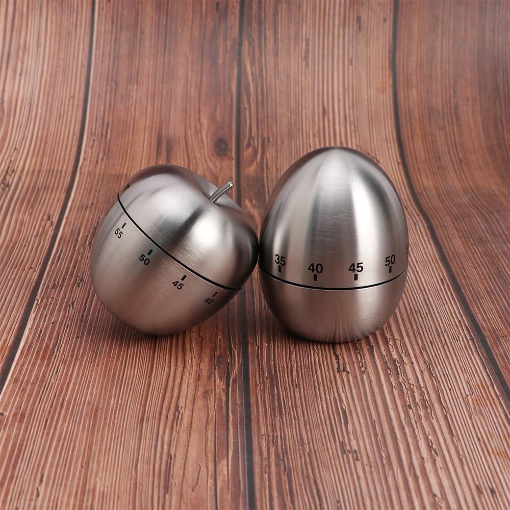 Baking Egg Shaped Stainless Steel 60 Minutes Visual Reminder Kitchen Timer Alarm Clock Countdown
Baking Egg Shaped Stainless Steel 60 Minutes Visual Reminder Kitchen Timer Alarm Clock Countdown