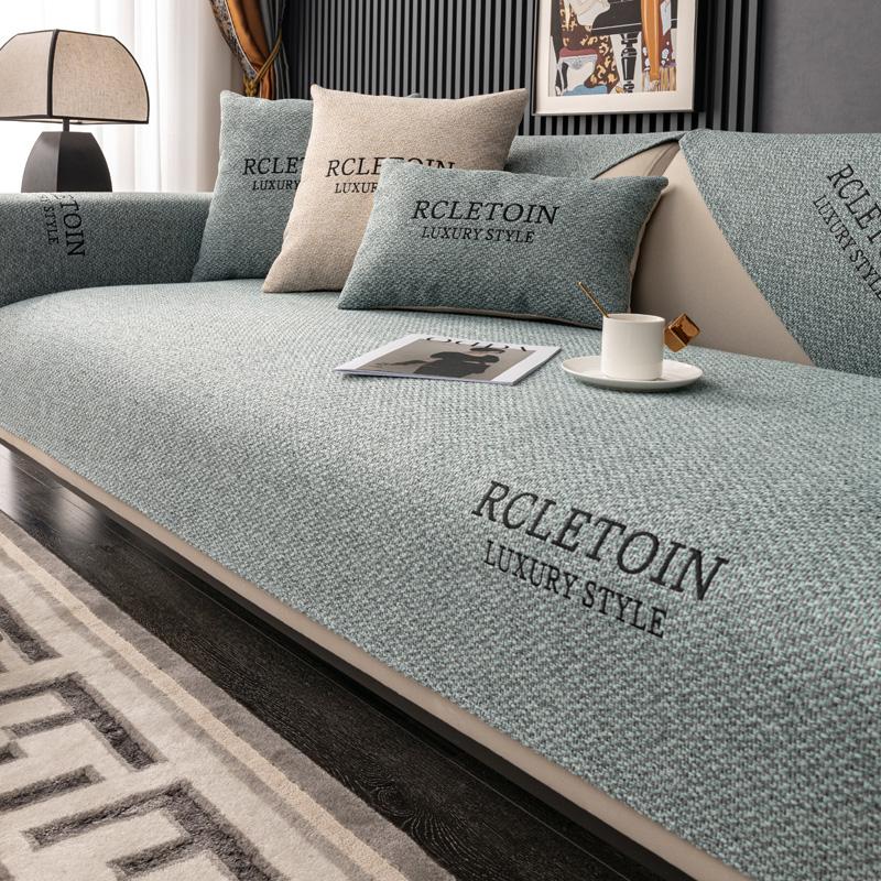 Роскошная хлопковая льняная диванная подушка для гостиной, нескользящее полотенце для дивана, чехол для углового дивана с вышивкой, чехлы для домашнего декора 70x70cm светло-зеленый
Роскошная хлопковая льняная диванная подушка для гостиной, нескользящее полотенце для дивана, чехол для углового дивана с вышивкой, чехлы для домашнего декора 70x70cm светло-зеленый