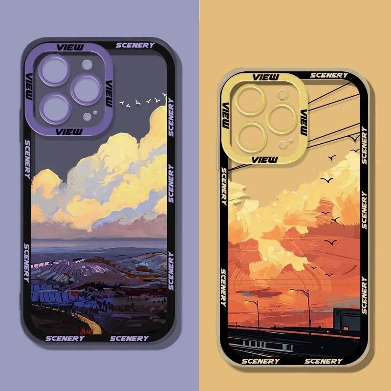 INS Корея чехол для телефона с рисунком облачного неба для iPhone 11 12 13 14 Pro Max 14 Plus Snow Mountain противоударный защитный чехол для объектива
INS Корея чехол для телефона с рисунком облачного неба для iPhone 11 12 13 14 Pro Max 14 Plus Snow Mountain противоударный защитный чехол для объектива