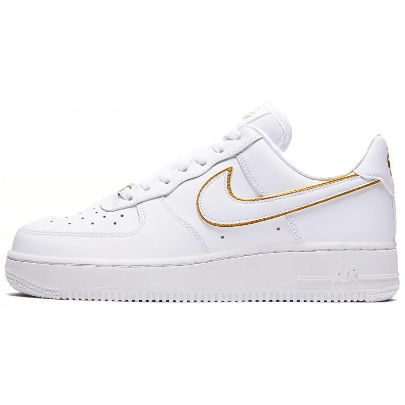 Nike Air Force 1 Low White Gold Swoosh Women s Sneakers AO2132-102 38.5
Nike Air Force 1 Low White Gold Swoosh Women s Sneakers AO2132-102 38.5