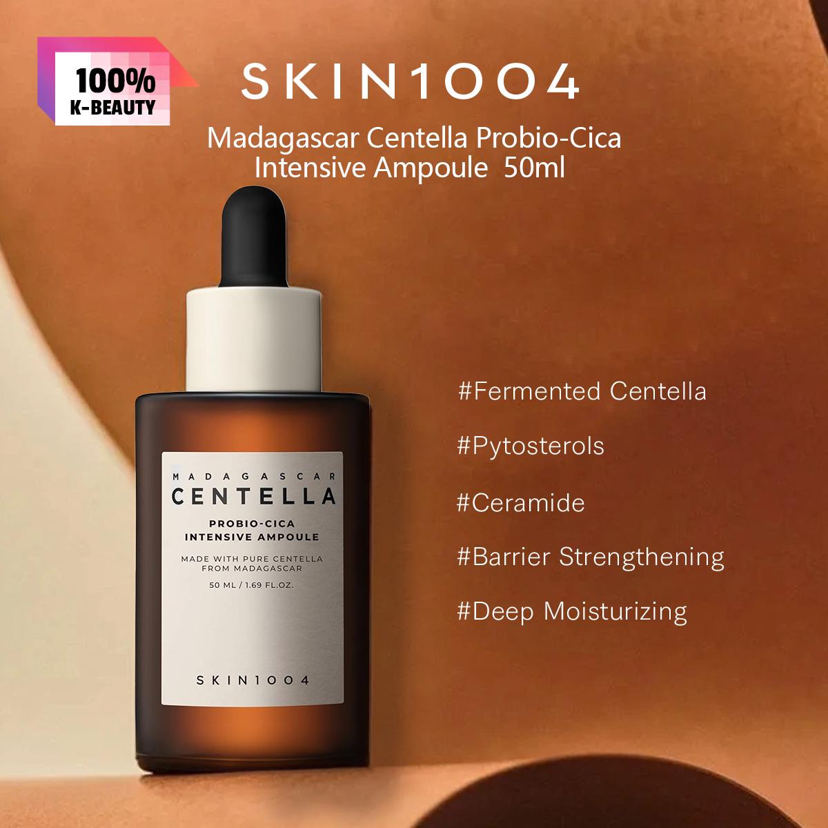 SKIN1004 Madagascar Centella Probio-Cica Intensive Ampoule 50ml, Calm Redness, Nourishing, Light Texture, Non-Sticky, K-Beauty, Korean Makeup 50ml/1.69 fl.oz.
SKIN1004 Madagascar Centella Probio-Cica Intensive Ampoule 50ml, Calm Redness, Nourishing, Light Texture, Non-Sticky, K-Beauty, Korean Makeup 50ml/1.69 fl.oz.