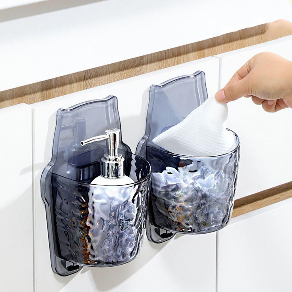 Waterproof Brush Storage Box Drain Hole Jewelry Hanger Makeup Storage Basket for Kitchen Bathroom сірий
Waterproof Brush Storage Box Drain Hole Jewelry Hanger Makeup Storage Basket for Kitchen Bathroom сірий