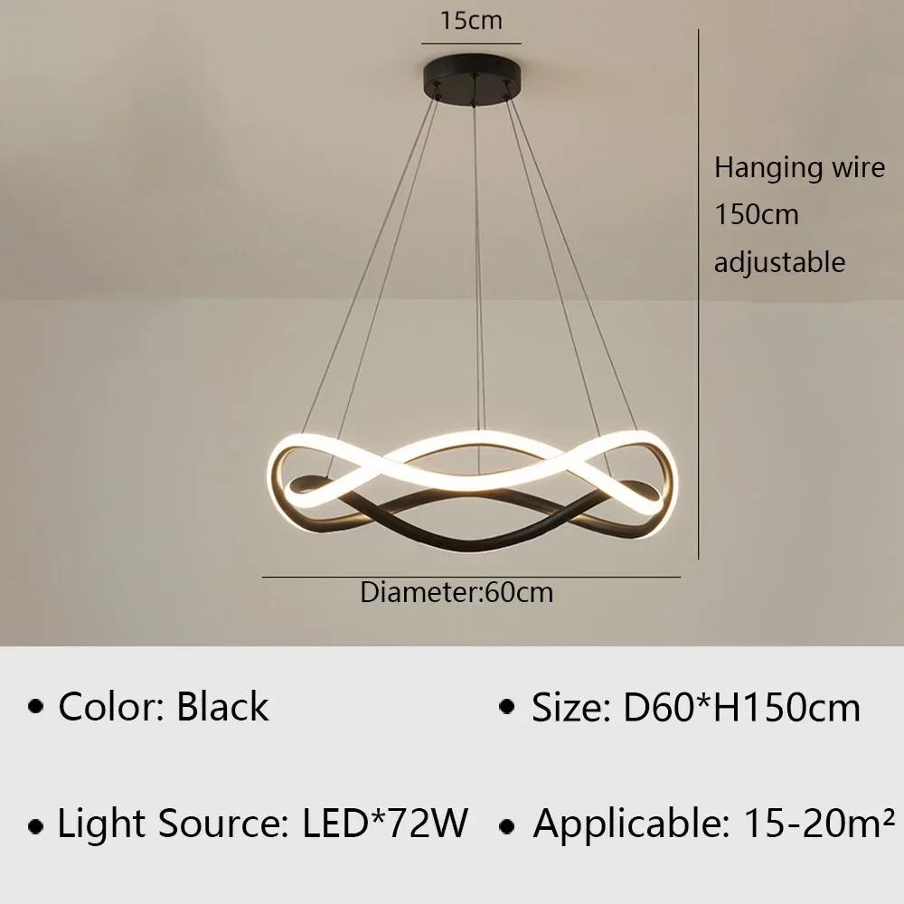Современный светодиодный подвесной светильник для гостиной, столовой, спальни, потолочная люстра, украшение для дома, внутреннее освещение, люстра Warm white(no RC)
Современный светодиодный подвесной светильник для гостиной, столовой, спальни, потолочная люстра, украшение для дома, внутреннее освещение, люстра Warm white(no RC)