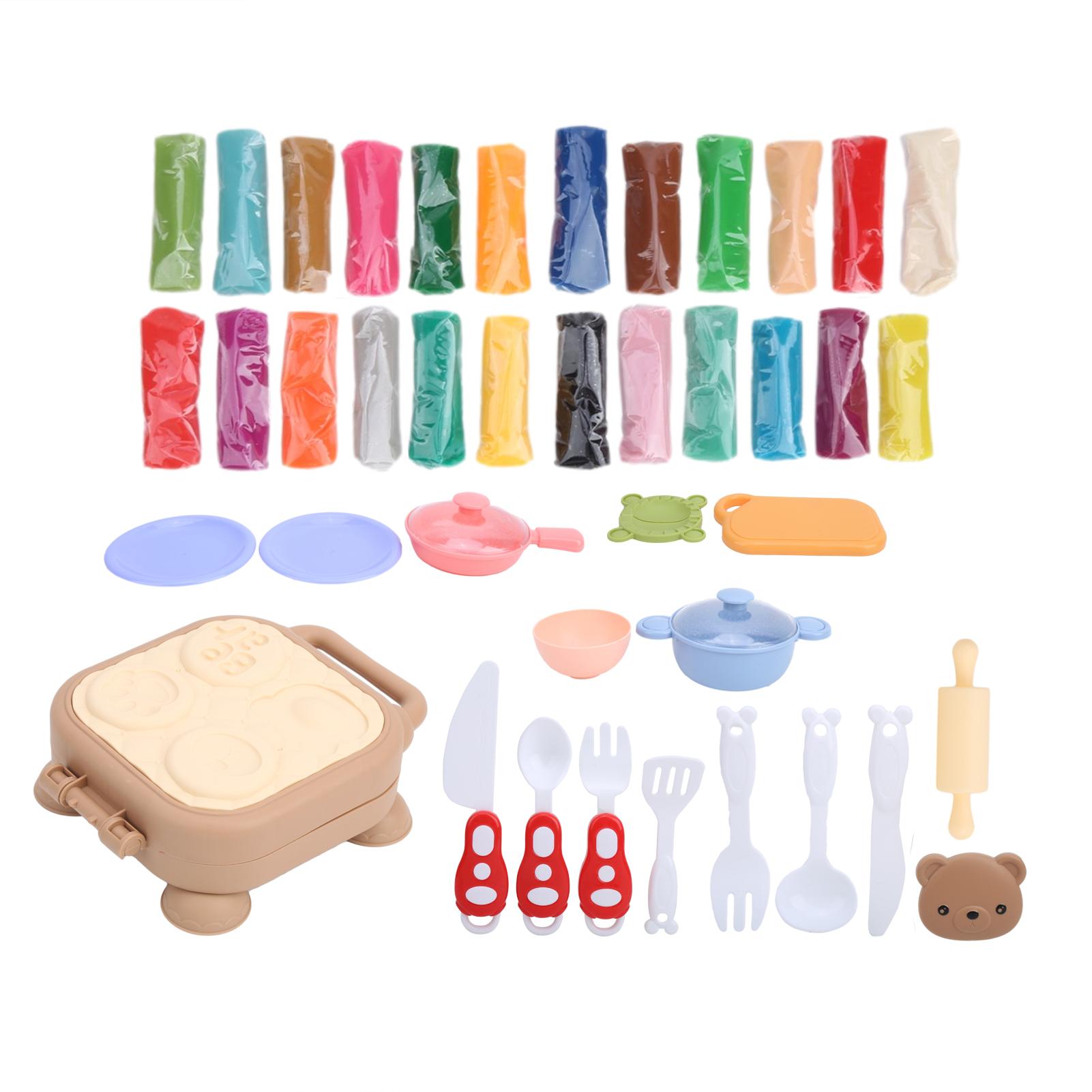 Toy Set Children Colorful Molding Mud Non Toxic Clay Kitchen Playing
Toy Set Children Colorful Molding Mud Non Toxic Clay Kitchen Playing