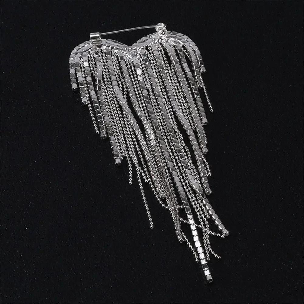 Alloy Brooch Activity Heart Shape Tassels Pins for Women Girls Beauty Exquisite Silver Rhinestone Activity Clothing Accessories серебряный
Alloy Brooch Activity Heart Shape Tassels Pins for Women Girls Beauty Exquisite Silver Rhinestone Activity Clothing Accessories серебряный