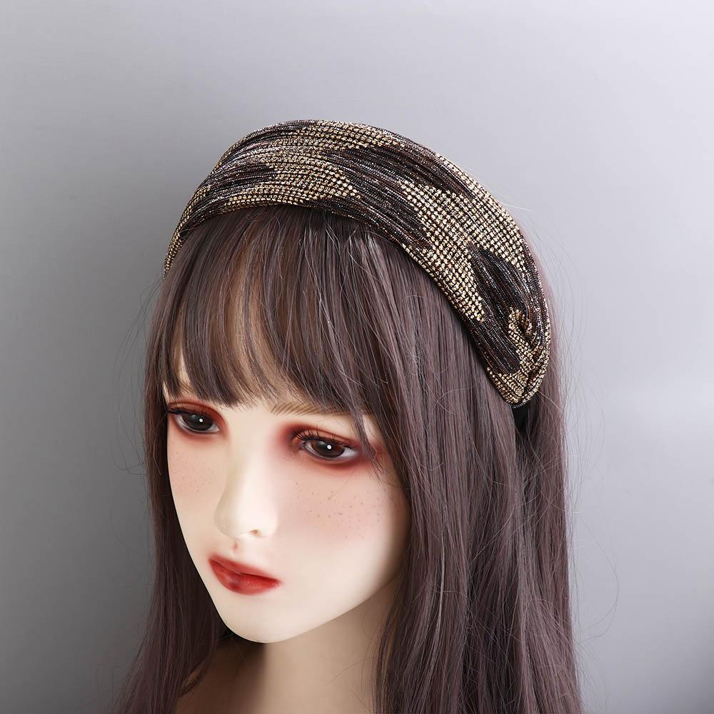 Sequins Hair Fixer Ethnic Style Female Hairbands Korean Style Headwear Wide Hair Hoop Lace Headband чорний
Sequins Hair Fixer Ethnic Style Female Hairbands Korean Style Headwear Wide Hair Hoop Lace Headband чорний