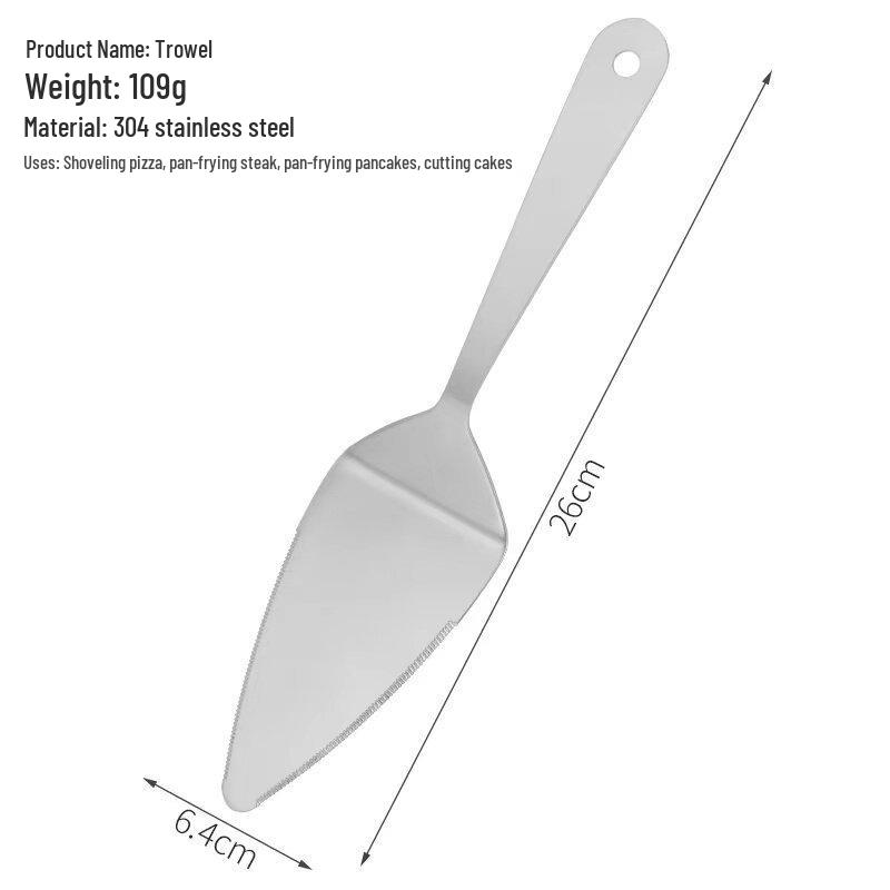 304 Stainless Steel Multipurpose Cooking Spatula for Steak, Pizza, Cake, Fish, Pancakes, Dumplings
304 Stainless Steel Multipurpose Cooking Spatula for Steak, Pizza, Cake, Fish, Pancakes, Dumplings