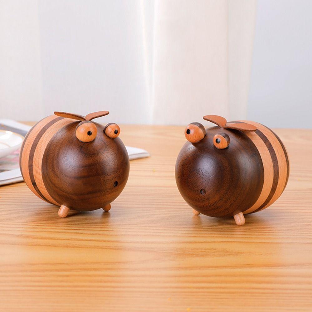 Wooden Bee Shape Toothpick Bottle Cartoon Bee Toothpick Holder Toothpick Dispenser for Home Toothpick Box
Wooden Bee Shape Toothpick Bottle Cartoon Bee Toothpick Holder Toothpick Dispenser for Home Toothpick Box