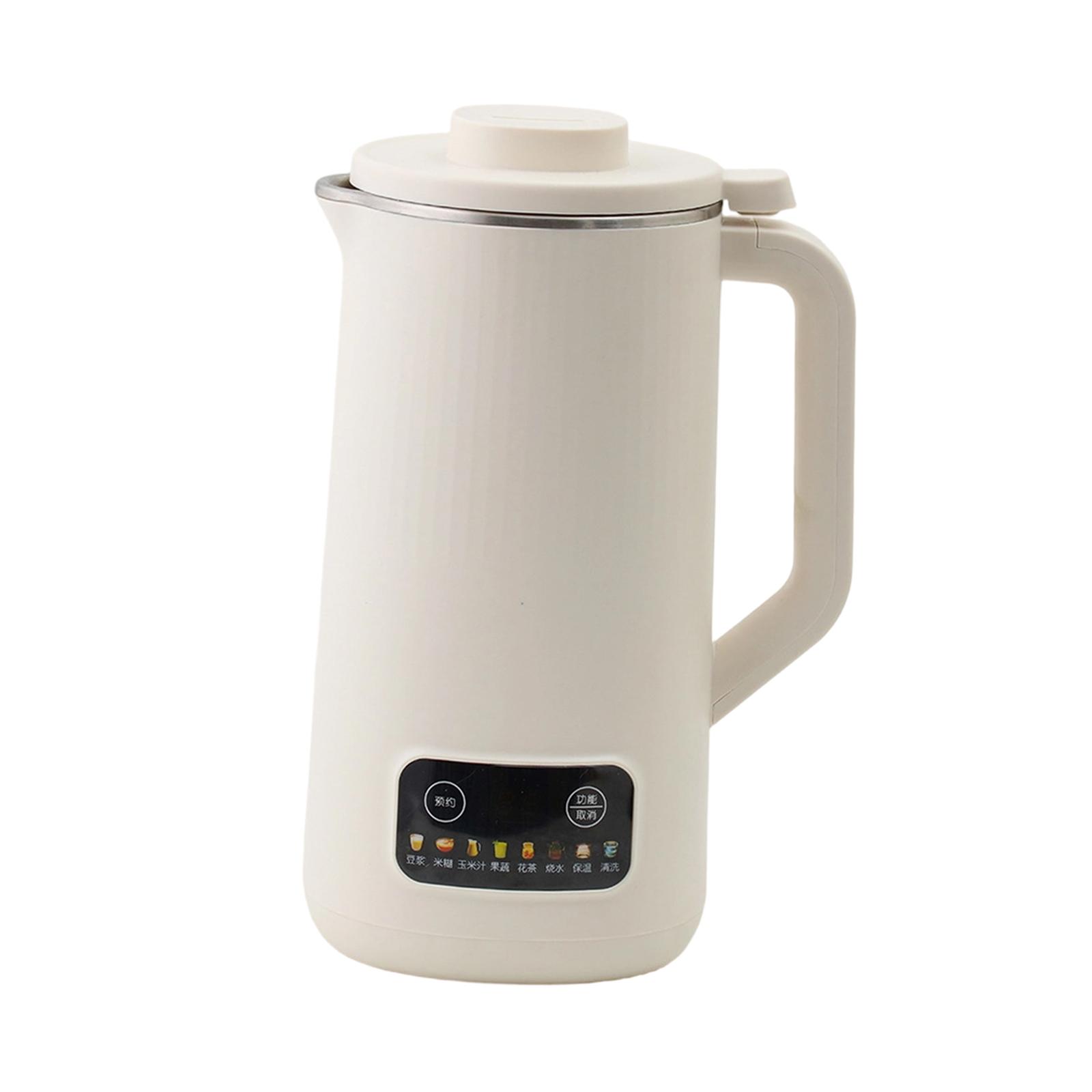 Nut Milk Maker Boil Water Reservation Fruit Juice Mixer Cleaning 600ml Countertop Blender for Grains Rice Paste Juice Camping білий
Nut Milk Maker Boil Water Reservation Fruit Juice Mixer Cleaning 600ml Countertop Blender for Grains Rice Paste Juice Camping білий