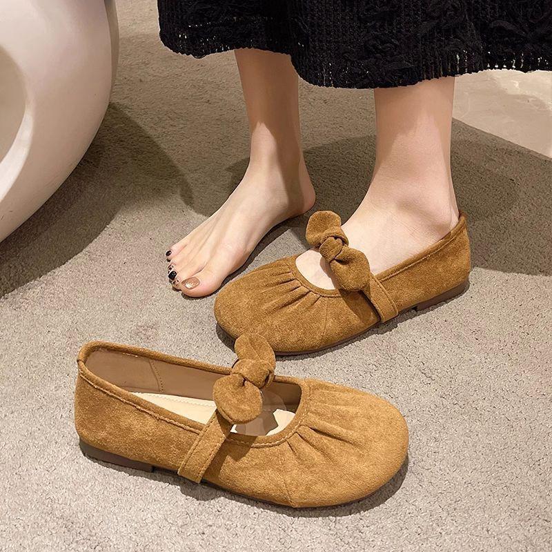 Versatile flat-bottomed comfortable soft-soled Doudou single shoes shoes French fashion evening wind folds Mary 2025 spring and summer new 40
Versatile flat-bottomed comfortable soft-soled Doudou single shoes shoes French fashion evening wind folds Mary 2025 spring and summer new 40