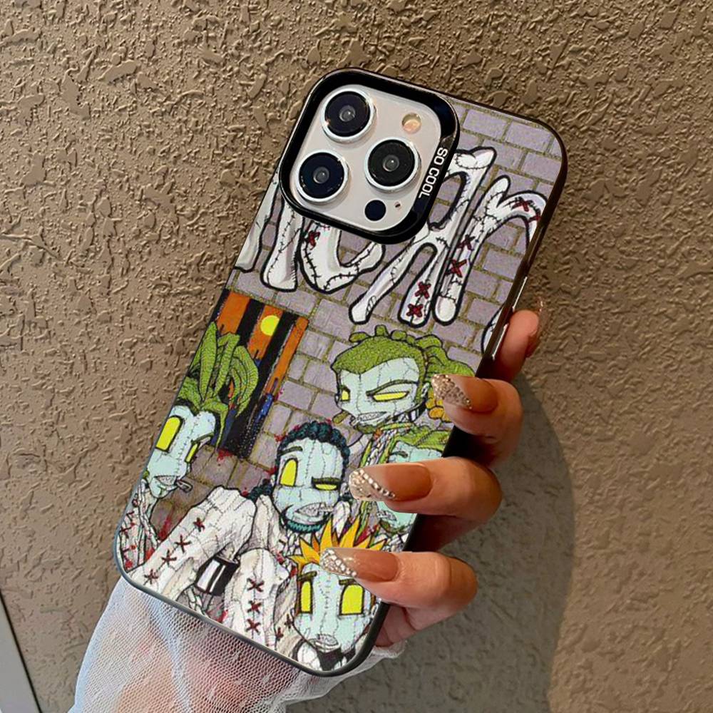Nu Metal Korn Band Phone Case Color Silver Shell For IPhone 17 16 15 14 13 12 11 Pro Max Plus iPhone 11
Nu Metal Korn Band Phone Case Color Silver Shell For IPhone 17 16 15 14 13 12 11 Pro Max Plus iPhone 11