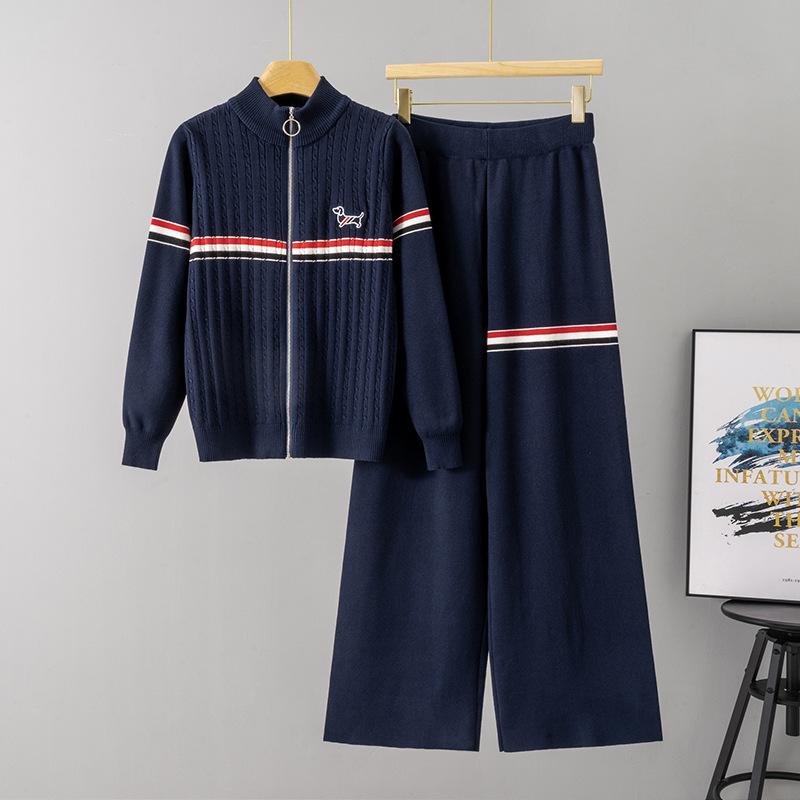 2026 Women s Casual Spring/Autumn Cable Knit Cardigan & Wide-Leg Pants Set One Size темно-синий
2026 Women s Casual Spring/Autumn Cable Knit Cardigan & Wide-Leg Pants Set One Size темно-синий