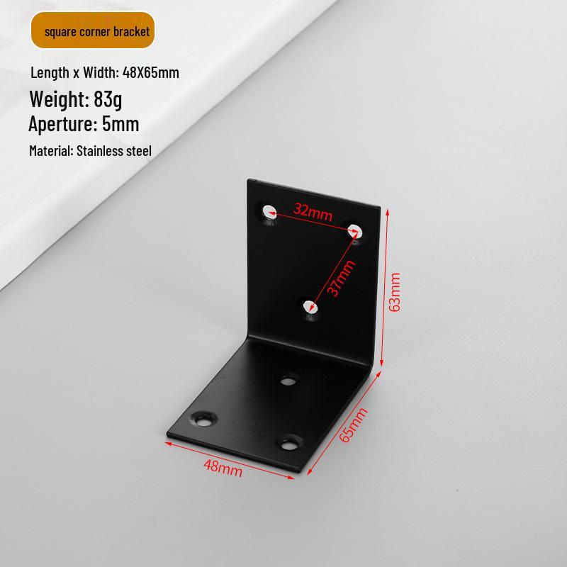 Кутник з нержавіючої сталі 90° L-подібний надміцний для полиць Without Screws
Кутник з нержавіючої сталі 90° L-подібний надміцний для полиць Without Screws