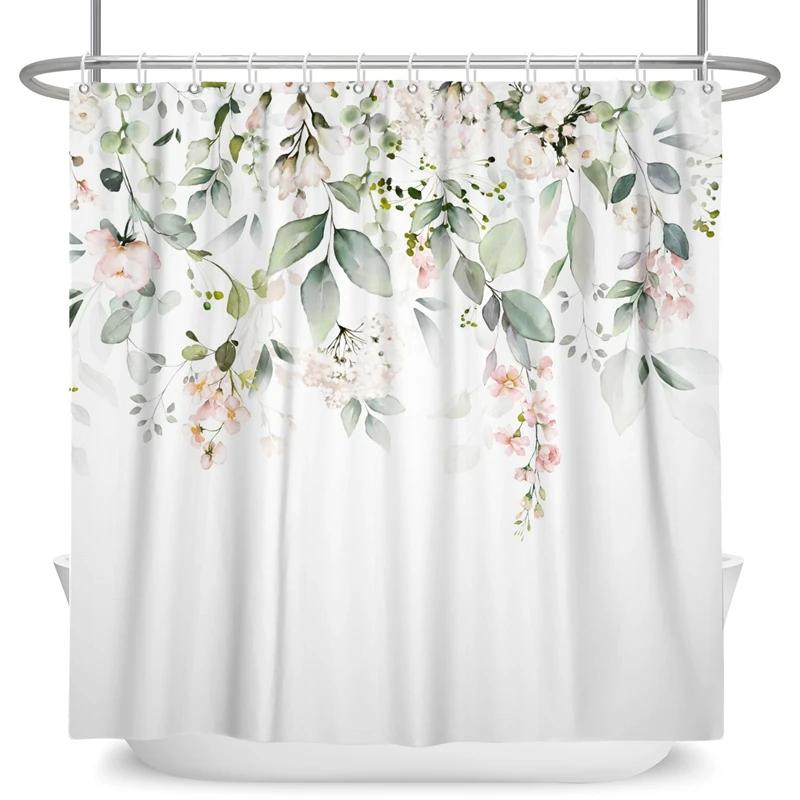 Simple Fresh Green Leaves Printed Shower Curtains Morden Bathroom Decor Waterproof Polyester Fabric Bathtub Screen With Hooks W60H190(CM)-1 Pcs
Simple Fresh Green Leaves Printed Shower Curtains Morden Bathroom Decor Waterproof Polyester Fabric Bathtub Screen With Hooks W60H190(CM)-1 Pcs